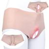 FAAK Großhandel Herren Crossdresser Slips Realistische Sissy Silikon Slips für Gay Pussy Unterwäsche Vagina Hosen Pussy Unterwäsche
