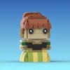 Building Blocks MOC Ice And Snow Square Head Children's Intellectual Development Building Blocks Diy Toy Model Ornaments