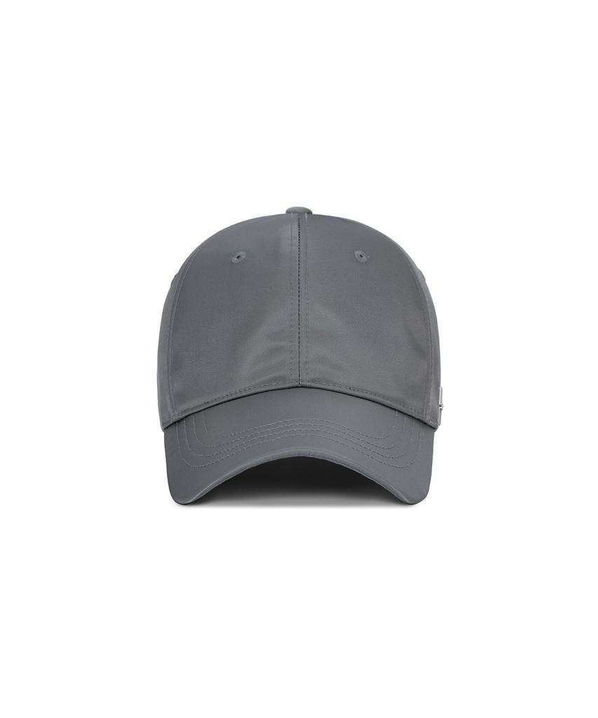 Bajal Va Cubic Stud Re-Nylon Ball Cap Gray