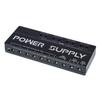 Guitar Effects Pedal Power Supply 10 Output Noise Reduction 9V 12V 18V Effect Pedal Power Supply Aluminum Alloy Case
