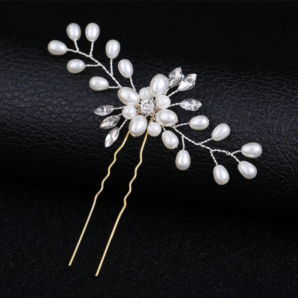 Korean Handmade Pearl Hairpin for Weddings