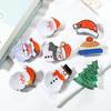 Christmas Sock Christmas Hair Claw Christmas Tree Small Shark Clip Santa Claus Hairpin  Daily