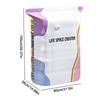 3pcs Vacuum Compression Bags No Pump Needed Moistureproof Durable Large Capacity 3D Upright Storage Bag for Clothes,Bedding