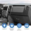 Armaturenbrett Verkleidung Bedienfeld Lenkrad Dekoration Mittelkonsole Schutzabdeckung Für Ford F150 Rapter 2009-2014 Auto Innenraum Zubehör