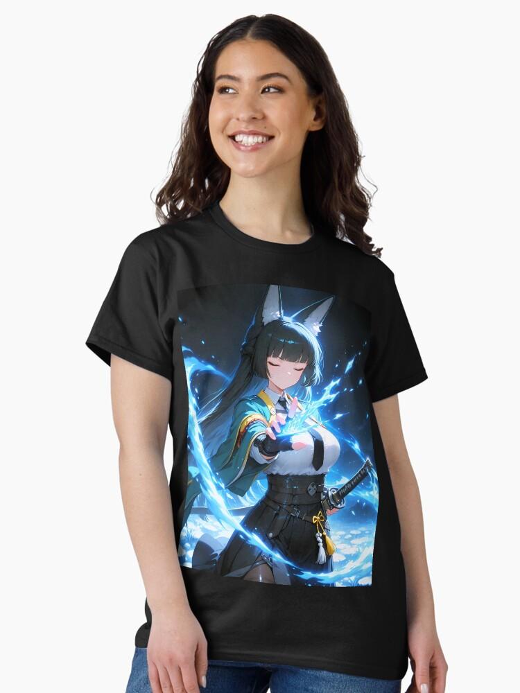 Fantasy Zone Hoshimi Miyabi Energy Flow Zenless Zone Zero Anime Girl Classic T-Shirt