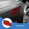  ABS Interior Door Handle Decoration Protective Cover Sticker Fit For Dodge Charger For 300C 2011 Up Exterior Accessories