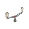 LIVRE Reel Wing 100 Fino Knob for Daiwa (Gunmetal P + Red G)