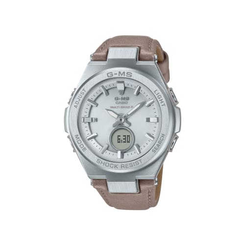 Casio Watch Babygie G-MS Radio Solar MSG-W200EL-5AJF Women's Brown