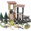 Ylutex 214-teiliges Militärwaffen-Paket Zubehör-Set Spielzeug SWAT Team Bausteine Spielzeug Armee Ausrüstung Ausrüstung Set mit Zubehör Kompatibel mit Key