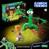 Rainbow friends a full kit of dolls monsters boys construction bricks assembling toy ornaments and hand-made birthday gifts