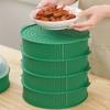 Plastic Dish Cover Stackable Food Protection Box Household Multilayer Vegetable Cover  Leftover