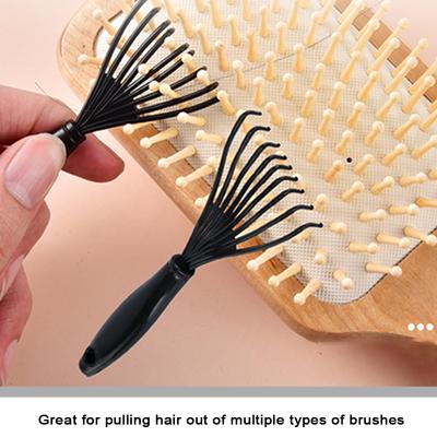 Hair Brush Cleaner Rake Comb Cleaning Brush for Removing Hair Dust Home and Salon Use