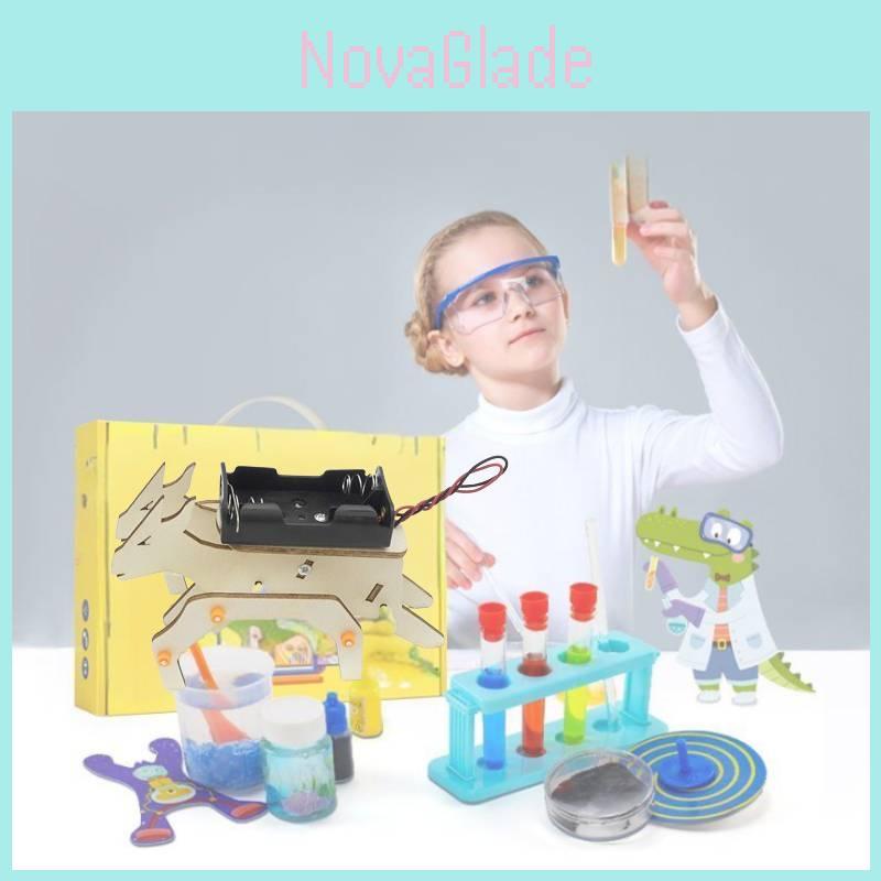 Fifth Grade Student Diy Wooden Electric Running Goat Educational Science Experiment Kit