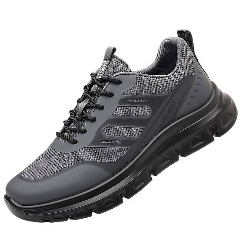 High-end men's shoes summer new thick-soled heightened mesh breathable shoes light and comfortable sports and leisure mountaineering shoes