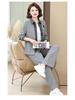Hengyuanxiang Women's Two-Piece Spring & Autumn Fashion Set 2025 - Stylish Top for Middle-Aged and Elderly
