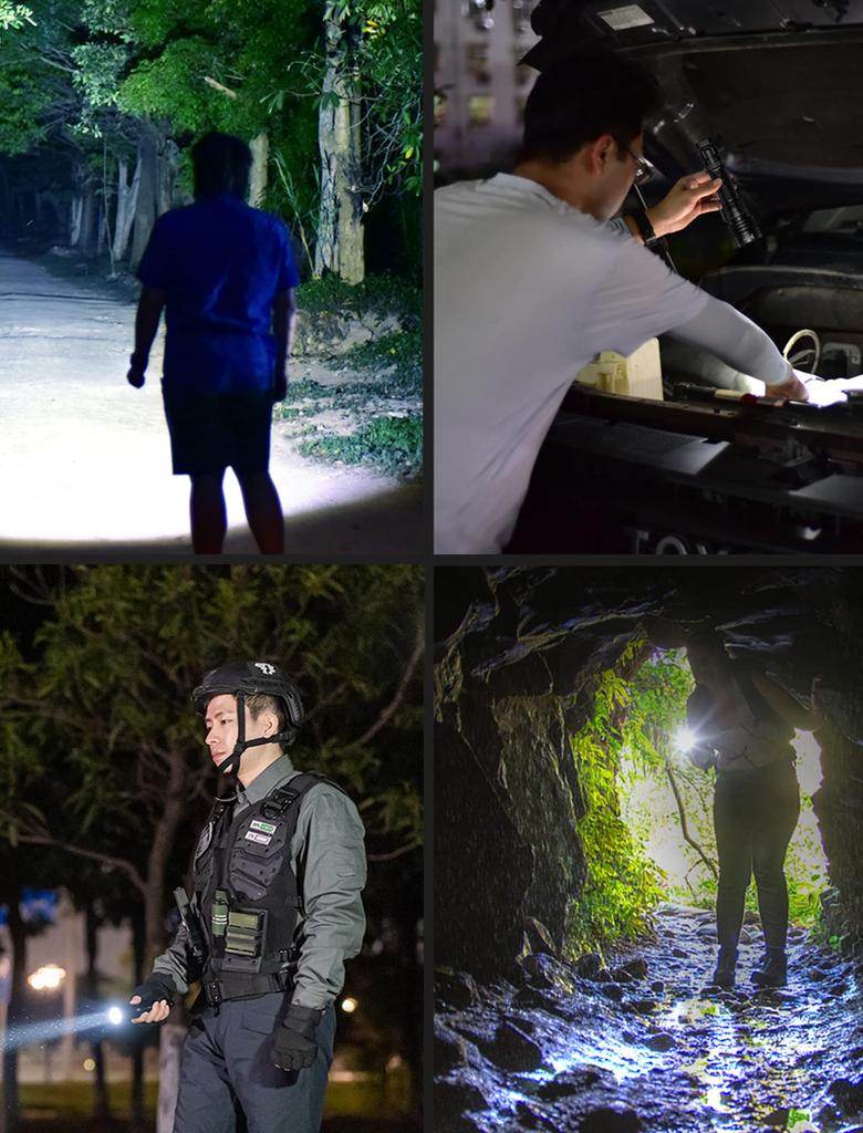 WUBEN T1 2000 498 EDC Tactical Handheld Outdoor High PSE IP68 Handheld for Outdoor Disaster Crime First Aid Flashlight, Lumens, Meters, Flashlight,