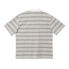 Kangol MulTi STripe Rugby T shirT Melange Grey 2818