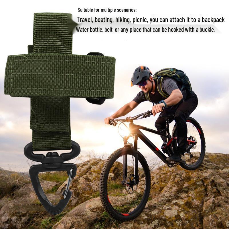 Triangle Tactical Gloves Hanging Buckle for Outdoor and Mountaineering Rope Storage