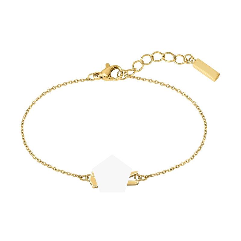 Men's Versatile Adjustable French Style Stainless Steel Crocodile Bracelet