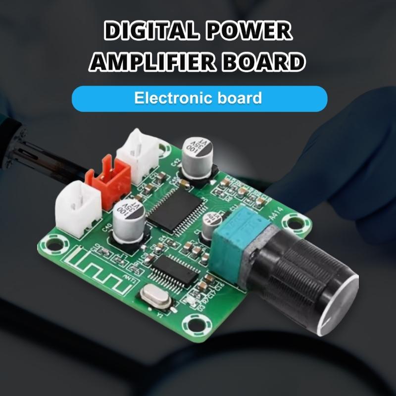 High Performances Bluetooth-compatible 5.0 Digital Amplifier Module 50Wx2 Channel Amplifier Board for Home & Car Sound  Systems