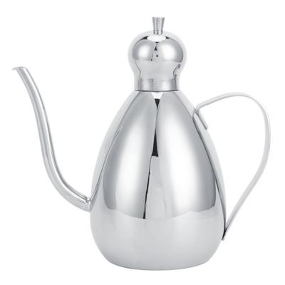 1L Oil Dispenser 304 Stainless Steel Oil Bottle Vinegar Pot Home Kitchen Storage Container
