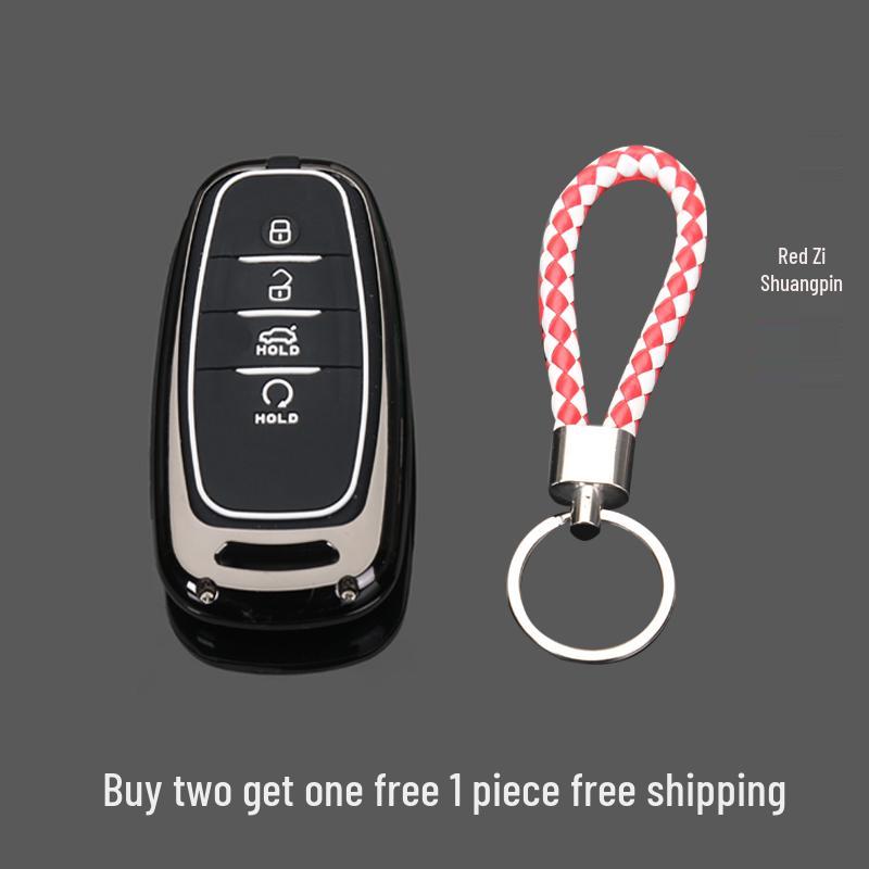 Handmade Braided Leather Keychain: Practical & Stylish Waist or Bag Charm