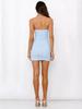 2026 European & American Strapless One-Shoulder Backless Women's Dress - Spring/Summer Style