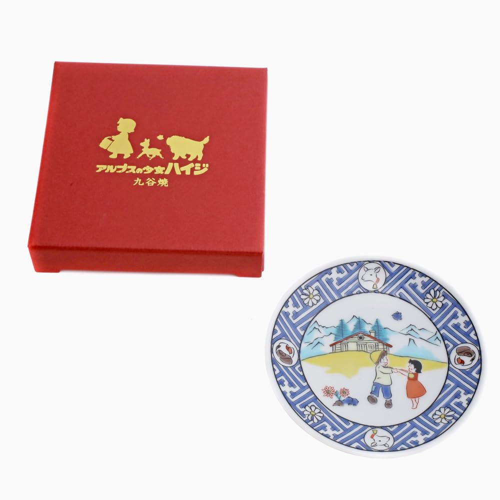 Heidi Kutani Ware Made in Featuring and a traditional craft from the Hokuriku A stylish and fashionable plate featuring Perfect as a gift for