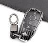 Carbon Fiber Car Key Fob Case Cover Keychain For Mercedes Benz Gla Glb Glc Gle Gls Cla Cls Eqa Eqb Eqc W177 W247 W205 W213 S213