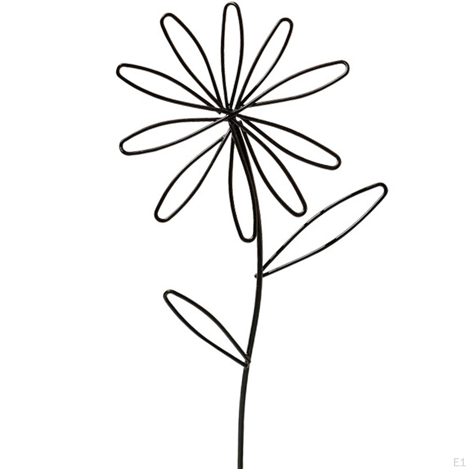 Декоративная цветочная статуя — фото 4