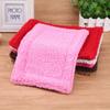 Double-sided Small Pet Warm Mat Plush Hamster Small Mat Guinea Pig Nest Mat Easy to Carry Rectangular Rabbit Bed Cushion Mat