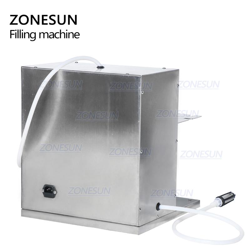 ZONESUN ZS-DFGB Electric Numerical Control Squeeze Spout Pouch Sachet Water Filling Machine Juice Soft Drink Dosing Filler