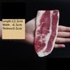 Artificial Meat PVC Simulation Steak Model Roast Pork Bacon Restaurant Barbecue Western Food Decor Fake Food Photography Props