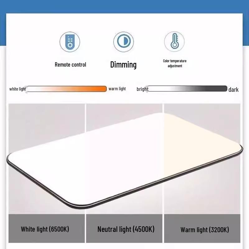 Upgrade 2025: Modern Minimalist LED Ceiling Light for Bedroom & Living Room