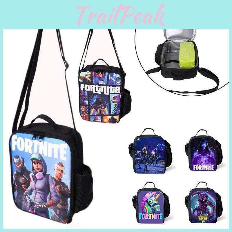 Stylish And Practical Fortnite Battle Royale Student Lunch Box Bag For Boys And Girls Ideal For School Work Or Picnics