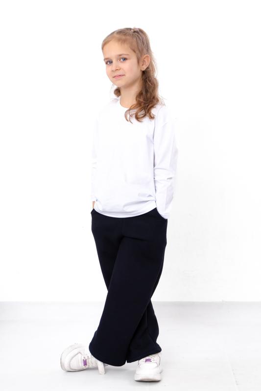 Pants – Girls' Palazzo Casual Loose Fit, Soft Fabric & Elastic Waist, Winter 6437-025 HC