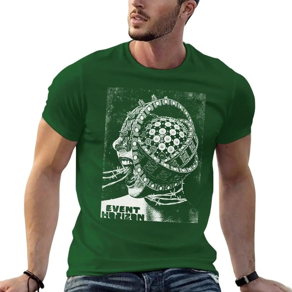 Event Horizon T-shirt Summer Top Sweat Oversized T Shirts for Men