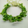 St. Patrick'S Day Green Floral Headband | Irish Style Plastic Flower Crown for Women And, Party Accessory.