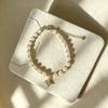 French Pearl Pendant Bracelet: Luxury Star Heart Design, Versatile Hand Jewelry
