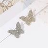 Full Rhinestone Rhinestone Butterfly Brooch Badge Rhinestone Brooch Fashion Suit Collar Pin  Women