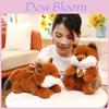 Adorabile Volpe Cartone Animato Peluche Giocattolo Compagno Carino Per Bambini Decorazione Casa Cuscino Morbido