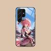 Wuthering Waves Taoqi Mobile Phone Case for Samsung Galaxy S25 S24 S23 S22 S21 S20 Note20 Plus FE Ultra Glass Colorful Cover
