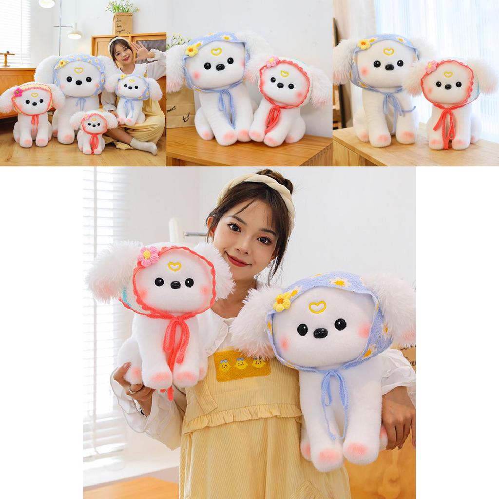 Whimsical Soft Plush Dog With Floppy Ears Available In Multiple Sizes For Perfect Cuddly Companion