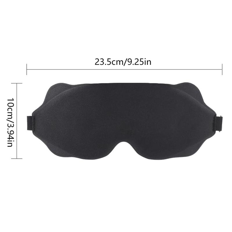 3D Schlafmaske Lichtblockierende Schlafmaske für die Augen Weiche Einschlafhilfe Augenmaske für Reisen Augenbinde für die Nacht Atmungsaktive Schlafmaske