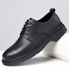 Leather Shoes Men's British Style Low-top Tooling Shoes Youth Casual Retro Trend Martin Shoes Men 2025