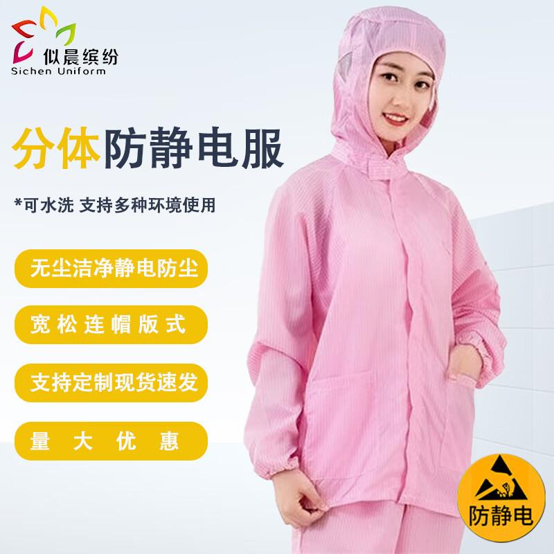Sichen Binfen Unisex Anti-static Hooded Cleanroom Suit 170/L