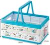 Skater Foldable Storage Toy Box with Stackable Doraemon Box, Handle, Basket, Design, 38x25x19.5cm (BWOT13-A)