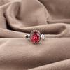 Pink Tourmaline Ring Gemstone Jewelry, 925 Solid Sterling Silver Ring, Handmade Jewelry Birthstone Ring, Gift For Her