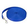 Cotton Tape Pet Leash With Solid Color Design Suitable For Walking Dog Daily Use