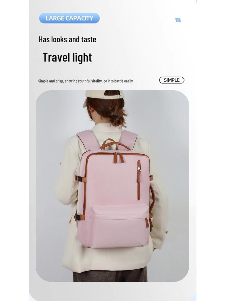 Cross-Border Multifunktionaler Laptop-Rucksack mit großer Kapazität - Erweiterbare Reise- & Freizeittasche